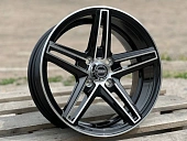 Литые диски VOSSEN CV5 5878  15, 4x100, GLOSS BLACK FACE (ET: 28, DIA: 73.1, W: 7)