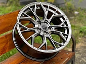 Литые диски BRIXTON 7260 17, 5x100, HYPER BLACK (ET: 35, DIA: 73.1, W: 7.5)