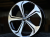 Литые диски TOYOTA GLOSS BLACK FACE 20” 5x114.3 ET40 7.5J D60.1