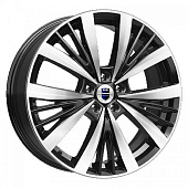 K&K Марвел 7.5x19 5*112 ET32 DIA66.6 Алмаз черный Литой