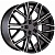 Khomen KHW 2101 9.5x21 5*120 ET49 DIA72.6 Black-FP Литой