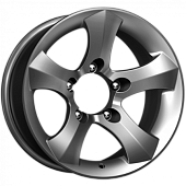 K&K Айсберг 8x16 5*139.7 ET-10 DIA110.1 Дарк платинум Литой