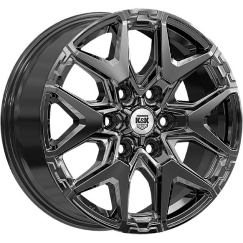 K&K Гангут 7.5x18 6*139.7 ET40 DIA92.5 Черный Литой