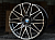 Литые диски BMW 818M style GLOSS BLACK FACE 20” 5x112 ET25 9J D66.6