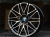 Литые диски BMW 818M style GLOSS BLACK FACE 20” 5x112 ET25 9J D66.6