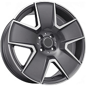 Kipardo KF61 7.5x17 4*100 ET40 DIA73.1 Gunmetal Machine Face Литой