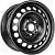 Magnetto 16029 6.5x16 5*114.3 ET45 DIA54.1 Black Штампованный