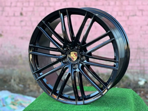 Литые диски PORSCHE 0320 22, 5x130, GREY FACE (ET: 50, DIA: 71.6, W: 10)