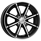 K&K Sportline 6x14 4*100 ET40 DIA67.1 Алмаз черный Литой