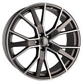 Диски KoKo Kuture T300 9.5x22/5x112 D66.5 ET26 Satin Gunmetal Machined Face