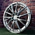 FLOW FORMING TITAN FORGED F9828 19, 5x120, HYPER SILVER (ET: 30, DIA: 72.6, W: 8.5)