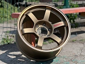 Литые диски RAYS TE37 6047 15, 4x100, MATTE BRONZE (ET: 35, DIA: 73.1, W: 7)
