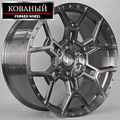 Диски KoKo Kuture YH2007 10.0x22/6x139.7 D106.1 ET19 Brushed Grey
