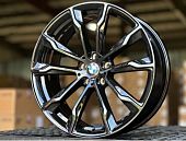 Литые диски BMW 699M FlowForming GLOSS BLACK 20” 5x112 ET27/43 8/9.5J D66.6