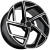 FF FBX115 7x16 4*100 ET35 DIA73.1 Black Machined Face Литой