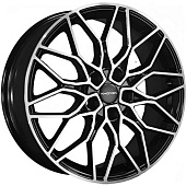 Khomen KHW 1813 7x18 5*100 ET28 DIA57.1 Black-FP Литой