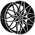 Khomen KHW 1813 7x18 5*114.3 ET37 DIA66.6 Black-FP Литой