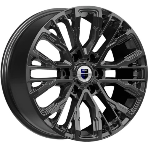 K&K Кортес 8.5x19 6*139.7 ET24 DIA77.8 Алмаз черный Литой
