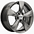 Khomen KHW 1504 6x15 5*100 ET43 DIA57.1 G-Silver Литой