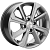 Khomen KHW 1501 6x15 4*100 ET46 DIA54.1 Gray Литой