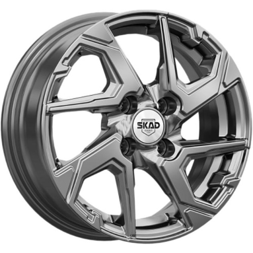 Скад Тейде 5.5x14 4*100 ET45 DIA54.1 Графит Литой