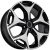 FF 8013 7x18 5*100 ET48 DIA56.1 Black Machined Face Литой