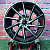 Vossen CVT(Вертушки) 15 j7 4/100 et35 dia60.1 Черный с полировкой  