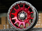 Литые диски OFF Road FlowForming BLACK AND POLISH LIP 17” 6x139.7 ET0 8.5J D110.1