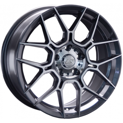LS 1265 8x18 5*114.3 ET45 DIA67.1 BKF Литой