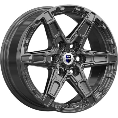 K&K Дистрикт 8x18 6*139.7 ET25 DIA106.1 Черный Литой