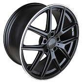 Диски Zumbo Wheels F7326 9.0x20/5x130 D84.1 ET35 Black Matt with Lip Polish