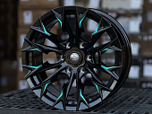 Литые диски FUEL FLAME 8322 18, 6x139.7, GLOSS BLACK MILLING (ET: 5, DIA: 110.1, W: 9.5)